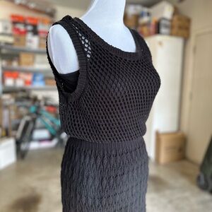 Anthropologie Crochet Dress